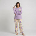Purple Pocket Printed