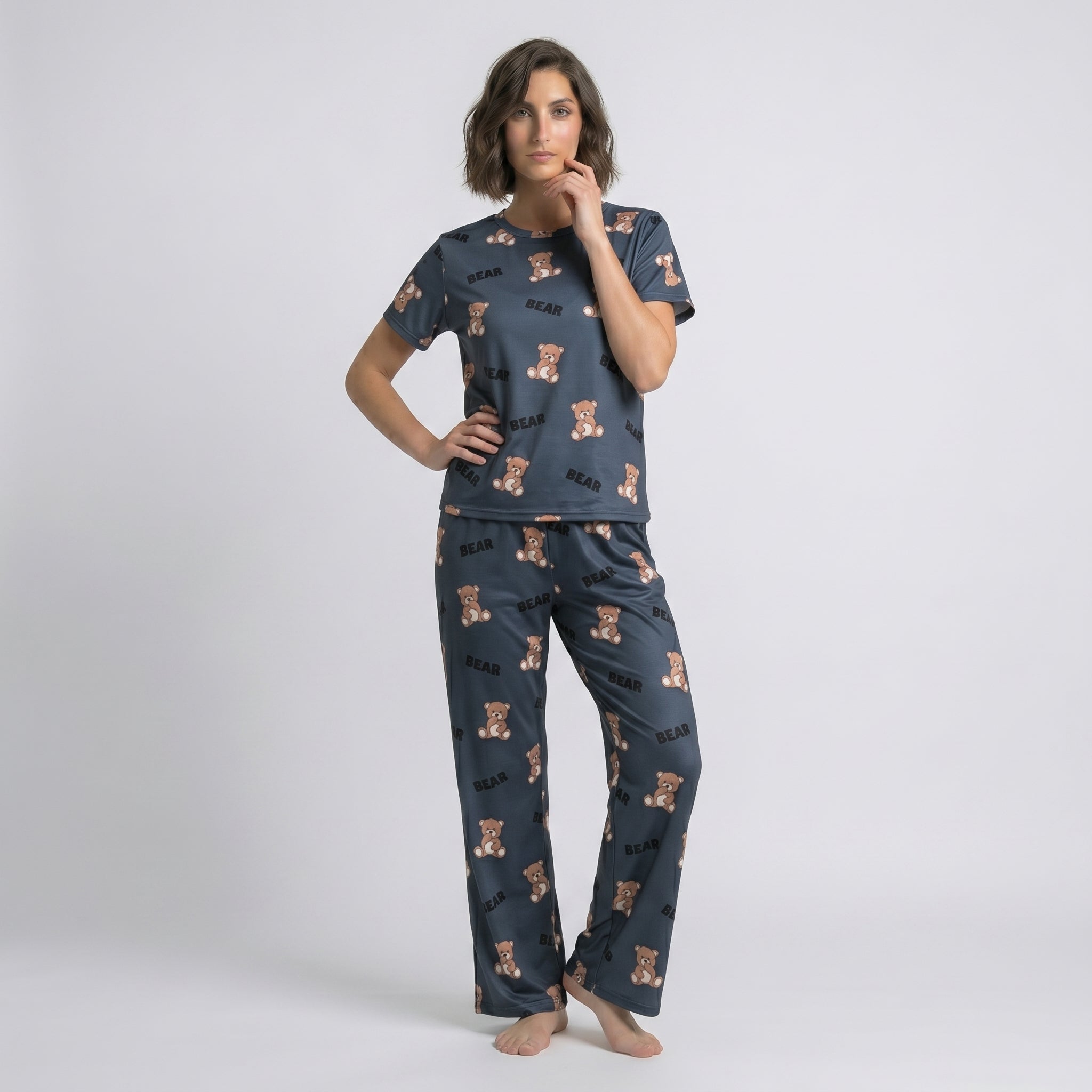Cozy Bear Printed