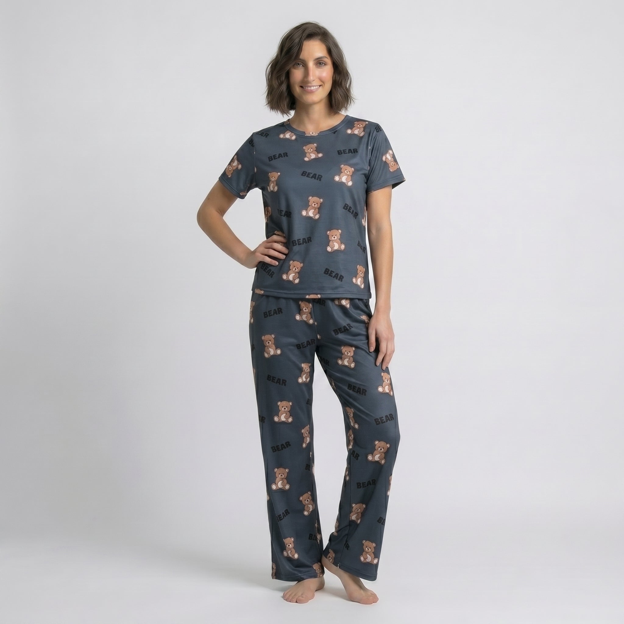 Cozy Bear Printed