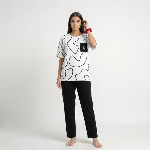 Abstract Printed
