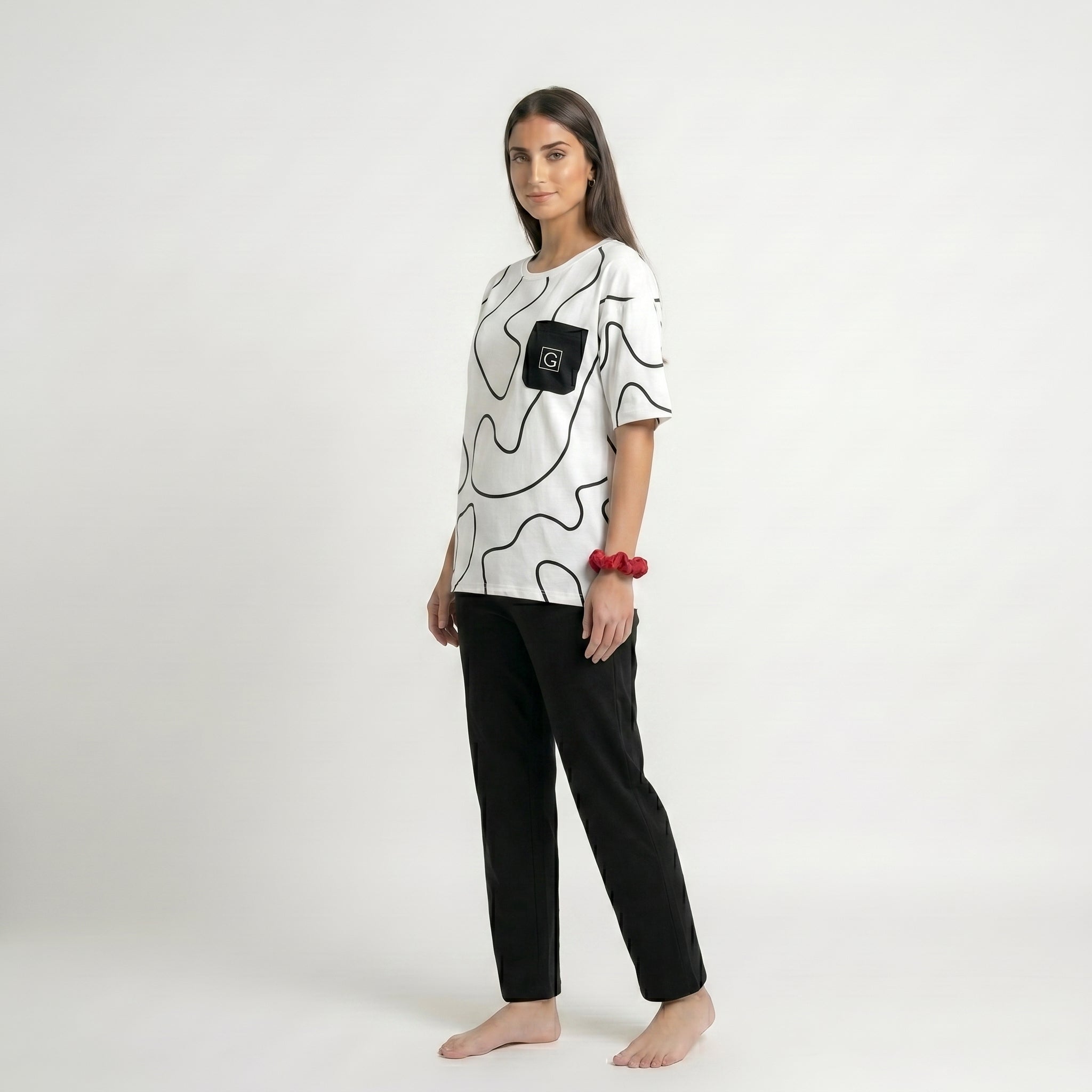 Abstract Printed