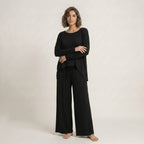 Plain Black Palazzo