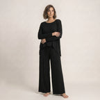 Plain Black Palazzo