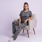 Charcoal Drop Shoulder Love