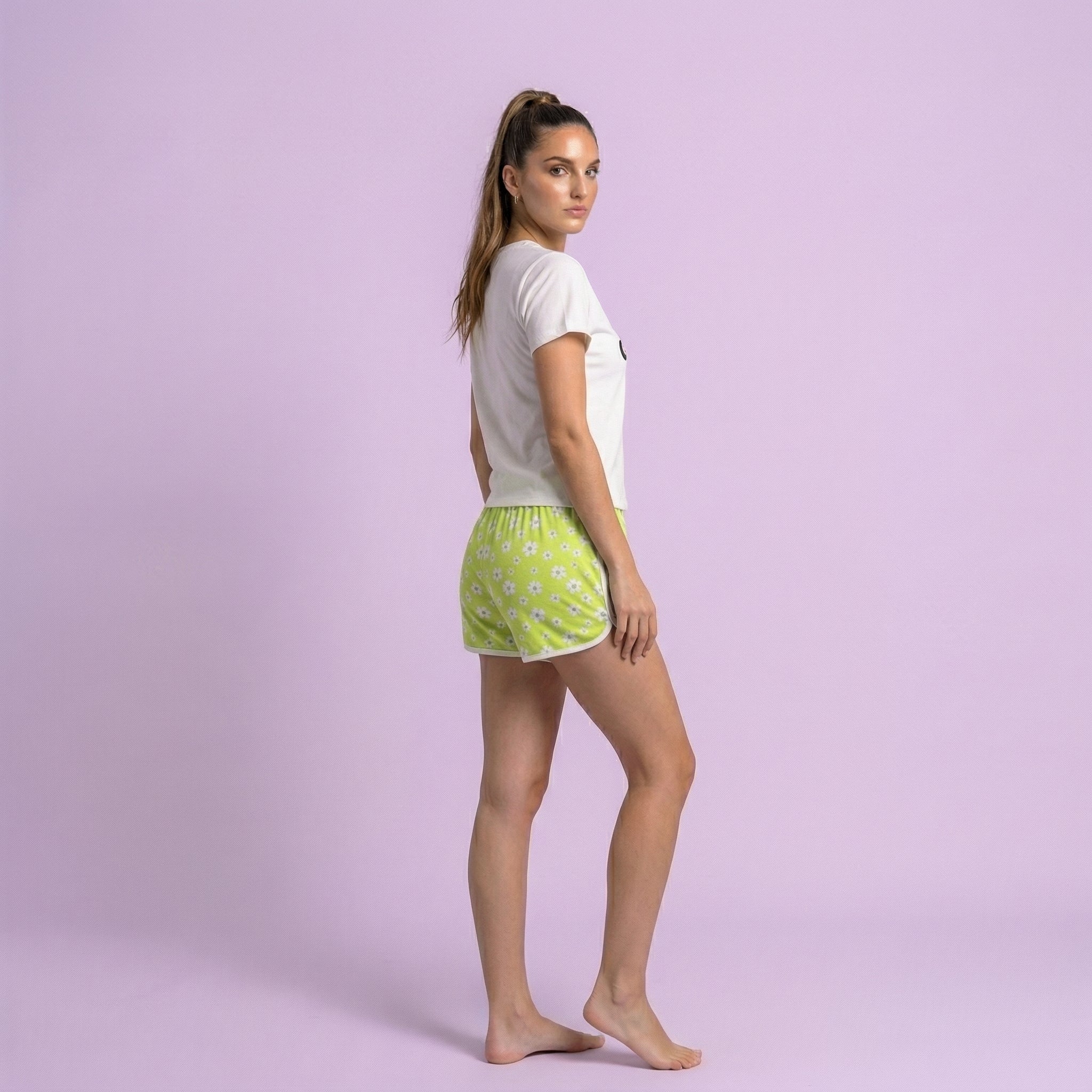 Gossip Print Night Suit