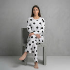 Polka Dot Cotton Nightwear Set