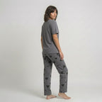 Double Heart Print Night Suit Set