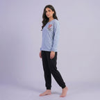 Bear Print Cotton Nightwear Set