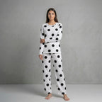 Polka Dot Cotton Nightwear Set