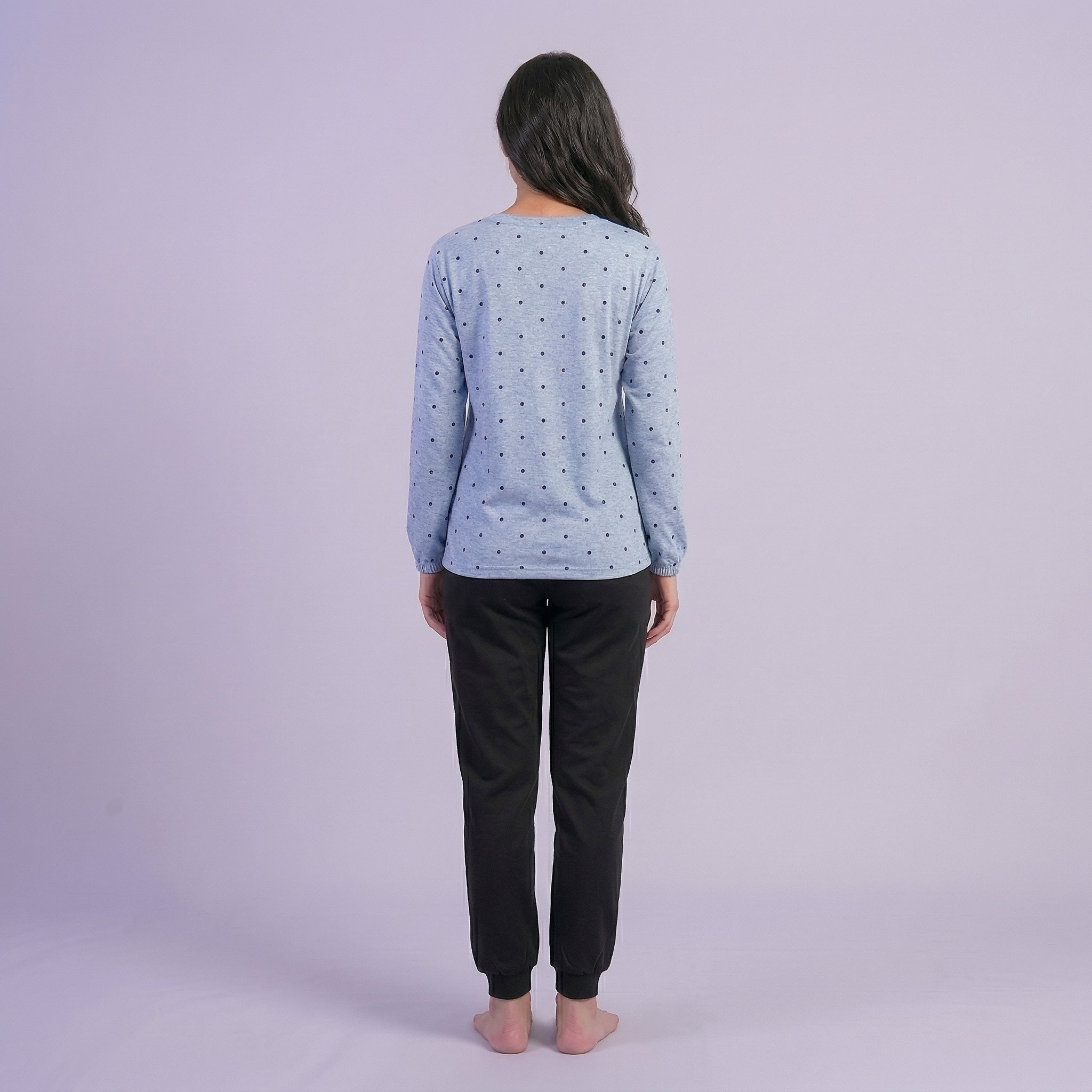 Bear Print Cotton Nightwear Set