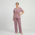Love Sleep Printed Night Suit